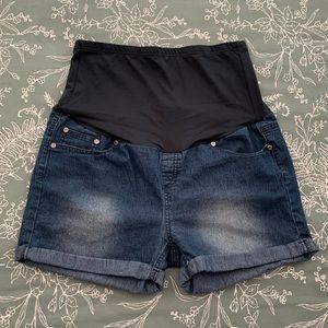 Rumor Has It Maternity Jean Shorts